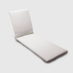 Outdoor Chaise Cushion Linen - Threshold