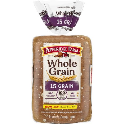 Pepperidge Farm Whole Grain 15 Grain Bread - 24oz