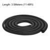 Unique Bargains Solid Foam Rubber Round Soundproof DIY Weather Seal Strip - 3 of 4