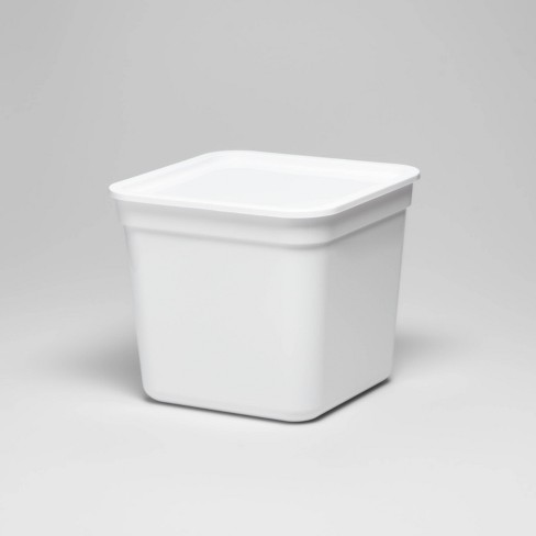 Medium Modular Storage Box White Opaque - Brightroom™ : Target