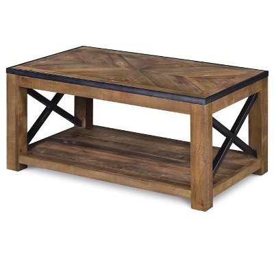 Magnussen Home T2386-43 Penderton Wood Rectangular Cocktail Table Small