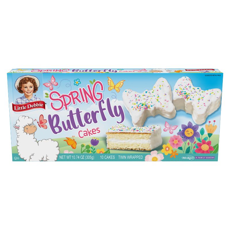Little Debbie Vanilla Butterfly Cakes - 10ct/10.74oz, 3 of 6