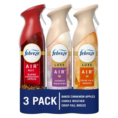 Febreze Air Mist - Falliday Variety Pack - 26.4oz/3pk