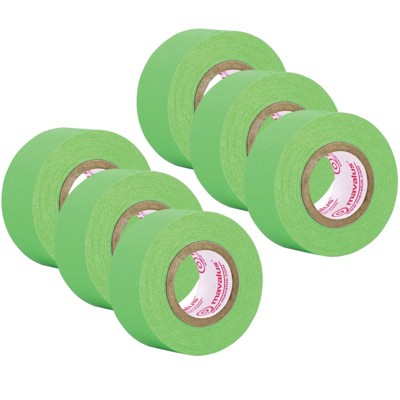 6 Rolls Tape Green - Mavalus