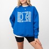 Simply Sage Market Women's Graphic Sweatshirt Baseball Game Day Stacked - 2 of 4