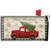 Merry Christmas Pickup Truck Magnetic Mailbox Cover Standard Briarwood Lane - 3 of 3