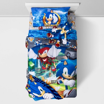 Sonic The Hedgehog Kids Bedding, Sonic The Hedgehog Twin Bed Sheets