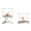 VisioGear 49.6" Dog Pet Grooming Table with Adjustable Height, Pet Dog Cat Grooming Table, Black & White, 49.6"*26"*36" - 4 of 4