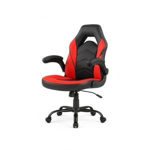 Bestier PU Leather ERGONOMIC Office & Gaming Chair - Rocking Mode, Lumbar Support, Adjustable Backrest & Height - 1 of 4