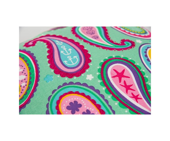 Simply Southern  Floral Throw Pillow Green