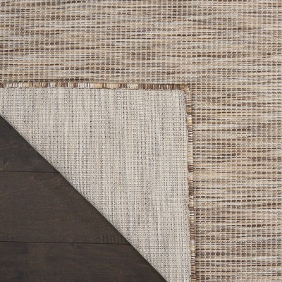 Positano Classic Beige Rectangular 7' x 10' Easy-Care Outdoor Rug