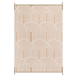 Lahome Outdoor Plastic Straw Rug-Waterproof Reversible Mat for Patio, Backyard, Camping, RV Awning - 1 of 4