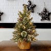 National Tree Company Pre-lit Glittery Bristle Artificial Christmas Tree - 3 of 3