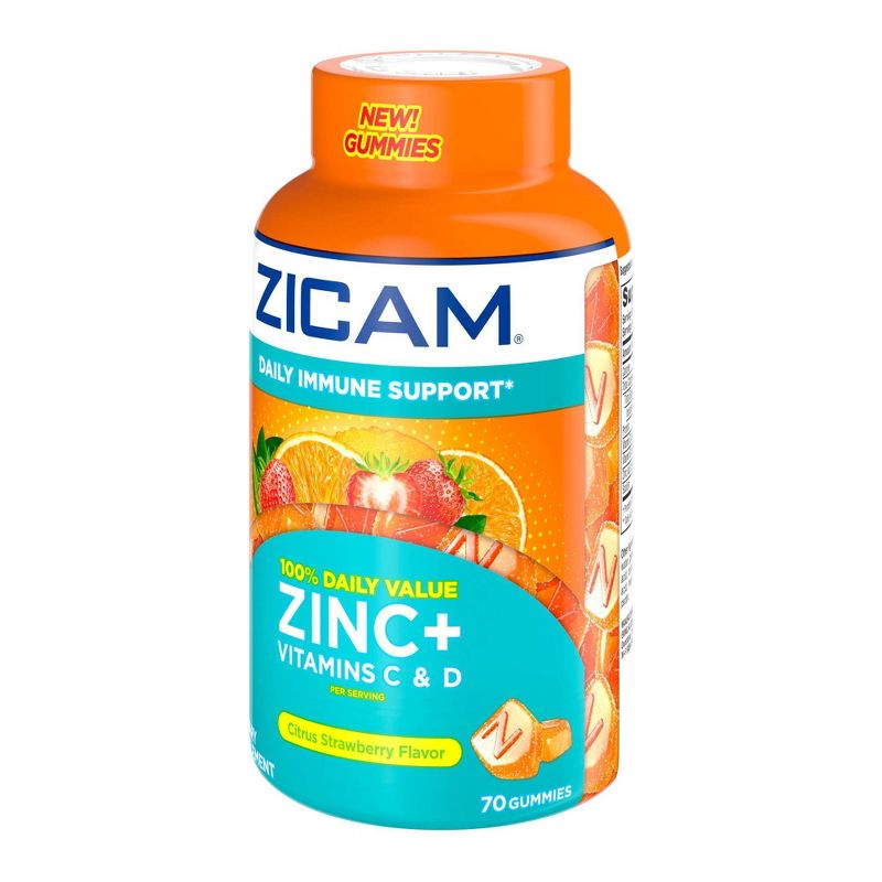 Zicam Daily Immune Support Gummies - 70ct, 4 of 6