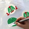 Big Dot of Happiness Ugly Sweater - Holiday and Christmas Party Clear Goodie Favor Bags - Treat Bags With Tags - Set of 12 - 3 of 4