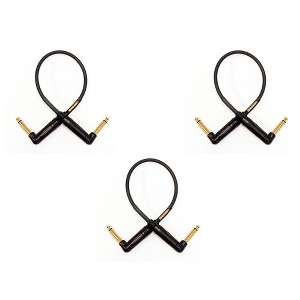 Mogami Gold Patch Cable with Right Angle Connectors 10" 3-Pack - 1 of 1