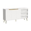 Famapy Sideboard Cabinet  Dresser Cabinet Buffet Sideboard Chest - 3 of 4