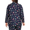 Lands' End Women's Long Sleeve Print Flannel Pajama Top - 2 of 4