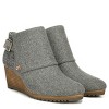 Dr. Scholl's Womens Create Wedge Ankle Bootie Mid Grey Flannel 9 M - 2 of 4