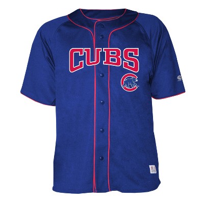 Mlb Chicago Cubs Boys' White Pinstripe Pullover Jersey : Target