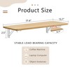 Wall Mounted Fold Table, Fold Down Desk, Small Spaces/Workbench/Garage/Shed/Home Office/Laundry Room/Home Bar/Kitchen/Dining Room - 2 of 4