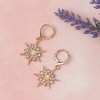 SOHI Women's Celestrial Drop Earrings - 2 of 3