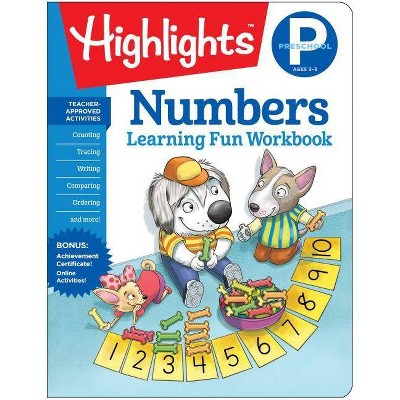 Preschool Numbers : Learning Fun -  Workbook (Highlights Learning) (Paperback)