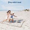 Soccer Goal Nets for Backyard,Training,Soccer Training Equipment Portable Net for Soccer/Football Practice,Metal Goal Post for Adults Kids,Easy Setup - 4 of 4