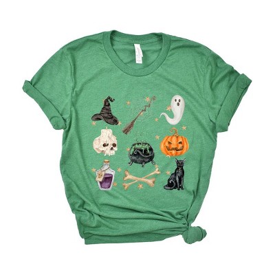 Simply Sage Market Women's Halloween Chart Stars Short Sleeve Graphic Tee