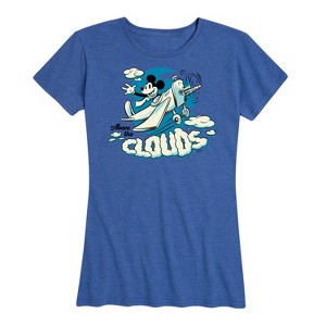Women's - Disney - Above The Clouds Short Sleeve Graphic T-Shirt - 1 of 4