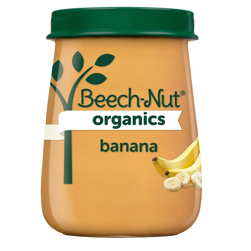 Beech-Nut Organics Bananas Baby Food Jar - 4oz, 1 of 12