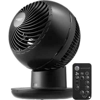 IRIS USA WOOZOO Fan with Remote, Oscillating Fan, Desk Fan, Table Air Circulator, Globe Fan, Fan for Bedroom, Low Noise DC Motor