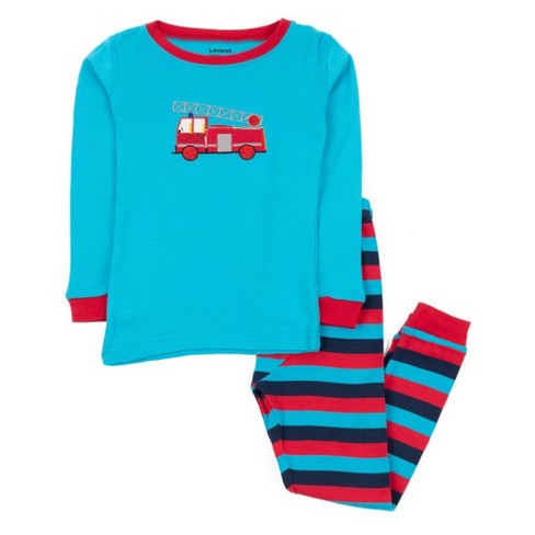 Kids Cotton Orca Stripes Pajamas – Leveret Clothing