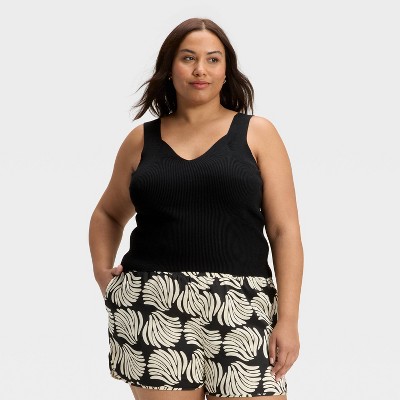 Women's V-Neck Sweater Tank - A New Day™