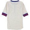 STARTER Womens Chicago Cubs Historic Henley Shirt, Beige, Medium - 2 of 2