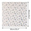 Elerevyo Women's Floral Chiffon Lightweight Skinny Neck Scarf Neckerchief - 3 of 4
