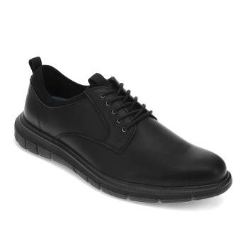 Dockers Mens Trine Slip Resistant Work Casual Lace Up Oxford Shoe