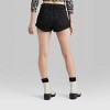 Women's Super-High Rise Rolled Cuff Mom Jean Shorts - Wild Fable™ - image 3 of 3