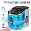 EUHOMY 26 Lbs. Countertop Bullet Ice Maker, Stainless Steel, Sliver - 4 of 4