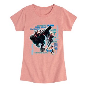 Girls' - Disney - Hero's Duty Fitted Short Sleeve Graphic T-Shirt - 1 of 4