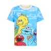 Sesame Street Boys 3 Pack Short Sleeve Crew Neck T-Shirt for Toddlers and Big Kids - 4 of 4