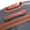 Naysaye Luggage 5 Piece Set with Travel Bag and Toiletry Bag TSA Lock Spinner Wheels for Travel, Dark Gray, 18.7"*11.22"*29.13" - 2 of 4