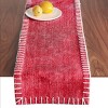 carol & frank 14" x 72" Carter Tomato Table Runner - 2 of 4