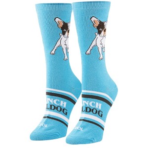 Cool Socks Cute Dog Breed Fun Print Novelty Crew Socks for Women, Size 5-10 - 1 of 4
