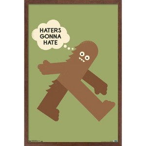 Trends International David Olenick - Bigfoot Framed Wall Poster Prints - 1 of 4