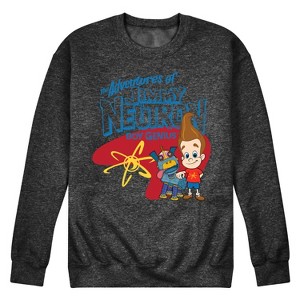 Men's - Jimmy Neutron - Adventures of Jimmy Neutron Graphic Fleece Sweatshirt - 1 of 4