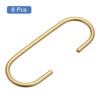 Unique Bargains Hanging Clothes Towels Shoe Scarf Bag Aluminum Alloy C-Shaped Hanger Hook - 3 of 4