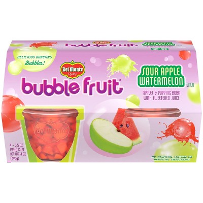 Bubble Fruit Sour Apple Watermelon -3.5oz