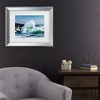 Trademark Fine Art - David Rothstein Seascape 3 Matted Framed Art - image 2 of 4