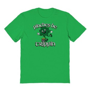 Rerun Island Men's Pinches Be Trippin Short Sleeve Graphic Cotton T-Shirt - 1 of 1